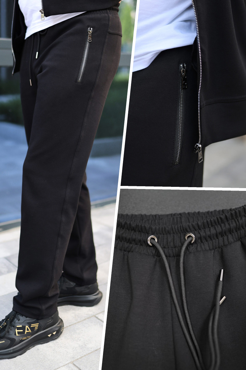 Штани чоловічі CLASSIC STRAIGHT BLACK